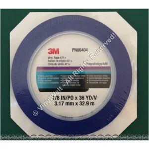 3M Scotch® Linierband - Konturenband 471+ / 3.17mm x 32.9m